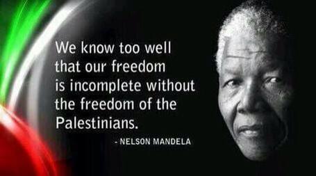 Mandela Palestine quote